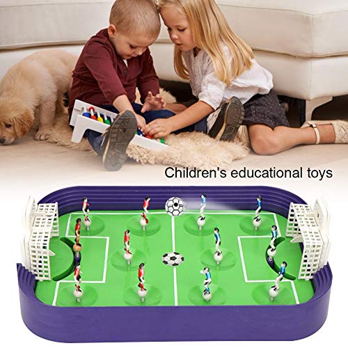 RecoverLOVE Mesa Mini Fútbol Foosball Dedo Competición Niños Juego de fútbol Juguetes con Portero móvil, Juego de Tablero de eyección con los Dedos para la acción de fútbol RecoverLOVE Mesa Mini Fútbol Foosball Dedo Competición Niños Juego de fútbol Juguetes con Portero móvil, Juego de Tablero de eyección con los Dedos para la acción de fútbol