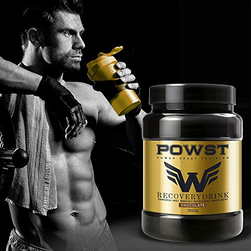 Recuperador Muscular, Recovery Drink, Suplemento Deportivo con Proteínas, Hidratos de Carbono, Vitaminas y Minerales, 1,2Kg (Sabor Chocolate) (7586) Recuperador Muscular, Recovery Drink, Suplemento Deportivo con Proteínas, Hidratos de Carbono, Vitaminas y Minerales, 1,2Kg (Sabor Chocolate) (7586)