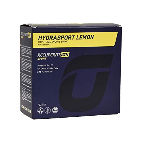 RECUPERAT-ION Sport Hydrasport Sabor limón | Bebida Deportiva científicamente formulada | 12 Sobres