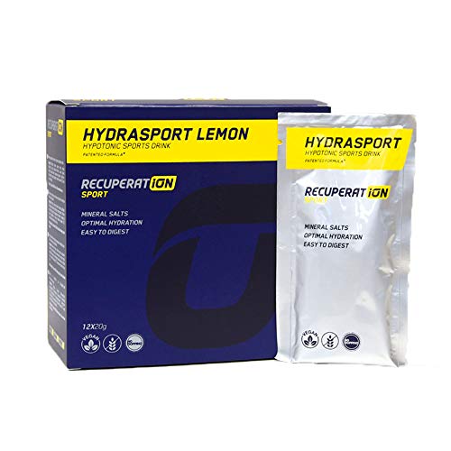 RECUPERAT-ION Sport Hydrasport Sabor limón | Bebida Deportiva científicamente formulada | 12 Sobres