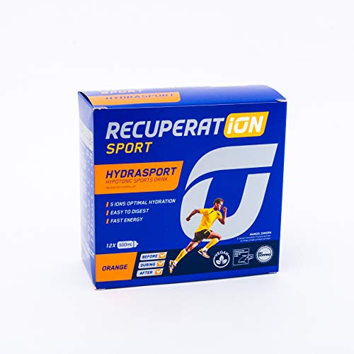 RECUPERAT-ION Sport Hydrasport Sabor Naranja | Bebida Deportiva científicamente formulada | 12 Sobres