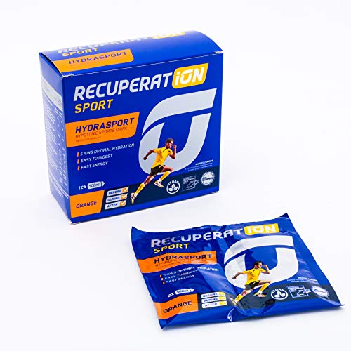 RECUPERAT-ION Sport Hydrasport Sabor Naranja | Bebida Deportiva científicamente formulada | 12 Sobres RECUPERAT-ION Sport Hydrasport Sabor Naranja | Bebida Deportiva científicamente formulada | 12 Sobres