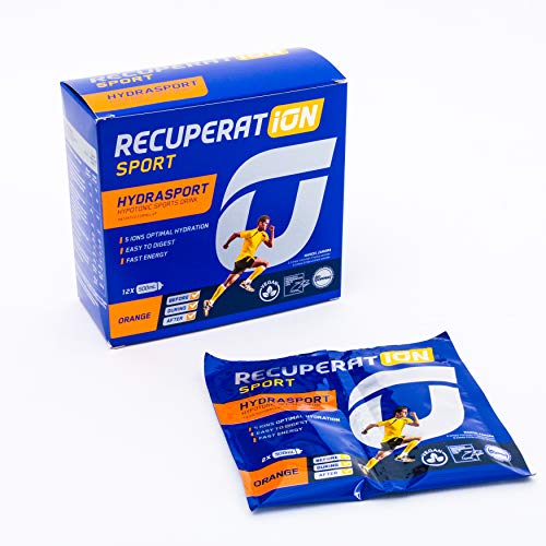 RECUPERAT-ION Sport Hydrasport Sabor Naranja | Bebida Deportiva científicamente formulada | 12 Sobres