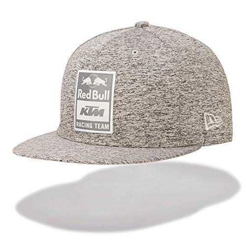 Red Bull KTM New Era 9Fifty Jersey Gorra, Gris Unisexo Talla única Gorra Visera Plana, KTM Factory Racing Original Ropa & Accesorios Red Bull KTM New Era 9Fifty Jersey Gorra, Gris Unisexo Talla única Gorra Visera Plana, KTM Factory Racing Original Ropa & Accesorios