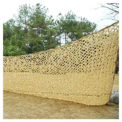 Red de Camuflaje para Camping, Desierto Malla Camuflaje Ejército para Acampar Caza Disparar Protector Solar Malla Jardín Red Toldos Terraza Sombra Velas Redes Militares 3x3m 4x5m 6x6m 8x8m 10x10m