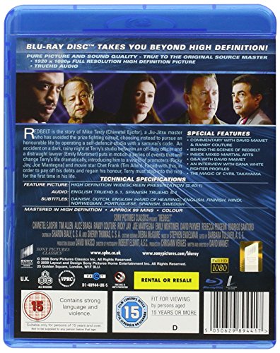 Redbelt [Reino Unido] [Blu-ray]