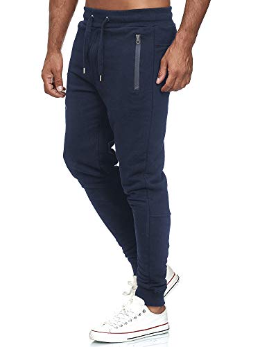 Redbridge Chándal para Hombre Pantalòn de Jogging Pants en Algodòn Azul S