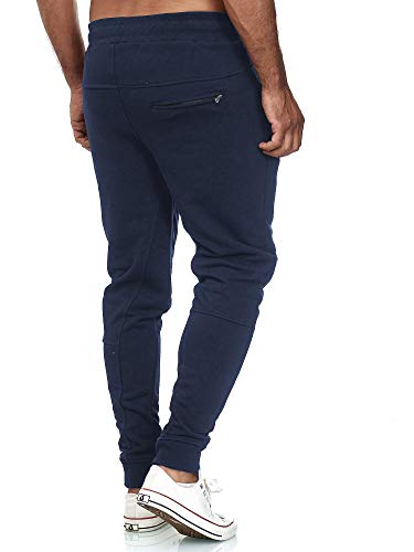 Redbridge Chándal para Hombre Pantalòn de Jogging Pants en Algodòn Azul S