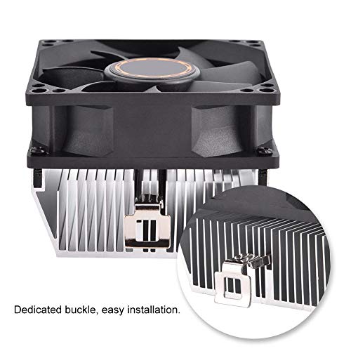 Redxiao 【????? ??????】 Ventilador de refrigeración de CPU, silencioso Profesional Duradero para Athlon 64 5200 Ventilador de enfriamiento de computadora Disipador de Calor Redxiao 【????? ??????】 Ventilador de refrigeración de CPU, silencioso Profesional Duradero para Athlon 64 5200 Ventilador de enfriamiento de computadora Disipador de Calor