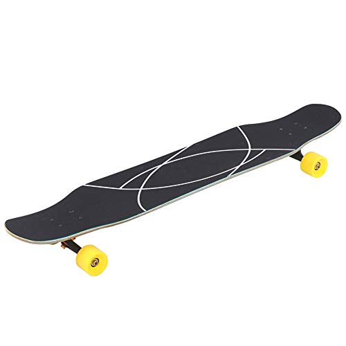 Redxiao 【??????? ?? ????? ??????】 Patineta de Arce, patineta, 46 Pulgadas Antideslizante para Deportes al Aire Libre Redxiao 【??????? ?? ????? ??????】 Patineta de Arce, patineta, 46 Pulgadas Antideslizante para Deportes al Aire Libre
