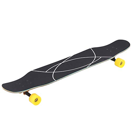 Redxiao 【??????? ?? ????? ??????】 Patineta de Arce, patineta, 46 Pulgadas Antideslizante para Deportes al Aire Libre