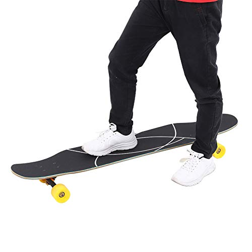 Redxiao 【??????? ?? ????? ??????】 Patineta de Arce, patineta, 46 Pulgadas Antideslizante para Deportes al Aire Libre Redxiao 【??????? ?? ????? ??????】 Patineta de Arce, patineta, 46 Pulgadas Antideslizante para Deportes al Aire Libre