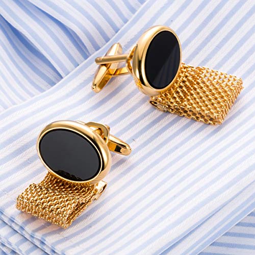 Reeamy-Men's jewelry Gemelos 2 PCS Estilo Europeo de Las Mancuernas for los Hombres Mejor Negocio Regalos de Boda for los Hombres de Las Mancuernas de los Hombres Mancuernas de los Hombres