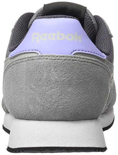 Reebok Bs7009, Zapatillas para Mujer, Gris Flint Grey Skull Grey Ash Grey White Black, 36 EU