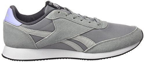 Reebok Bs7009, Zapatillas para Mujer, Gris Flint Grey Skull Grey Ash Grey White Black, 36 EU