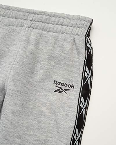 Reebok Chándal para bebé niño – sudadera atlética de forro polar y pantalones deportivos (bebé/bebé) - gris - 3 años