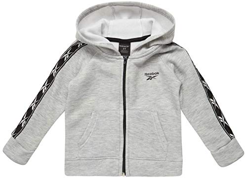 Reebok Chándal para bebé niño – sudadera atlética de forro polar y pantalones deportivos (bebé/bebé) - gris - 3 años Reebok Chándal para bebé niño – sudadera atlética de forro polar y pantalones deportivos (bebé/bebé) - gris - 3 años