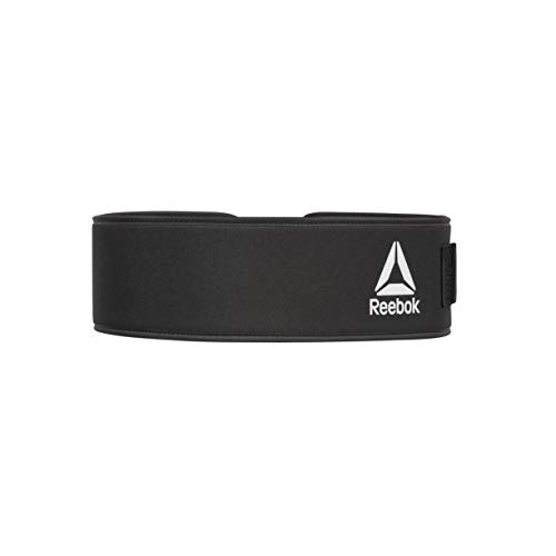 Reebok Cinturón de Levantamiento de Pesas, Unisex-Adult, Negro, XS (21-26" Cintura) Reebok Cinturón de Levantamiento de Pesas, Unisex-Adult, Negro, XS (21-26" Cintura)