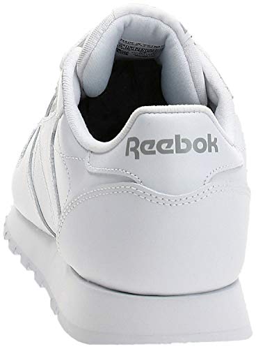 Reebok CL LTHR 2232 - Zapatillas de deporte de cuero para mujer, color blanco, talla 40