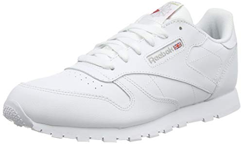 Reebok Classic Leather, Zapatillas de Running Niños, Blanco (White), 38.5 EU