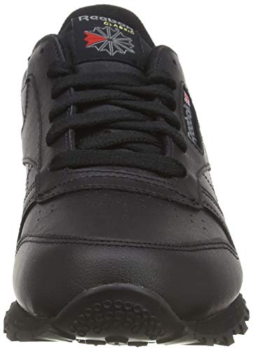 Reebok Classic Leather, Zapatillas de Running Niños, Negro, 36.5 EU