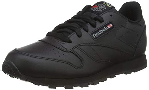 Reebok Classic Leather, Zapatillas de Running Niños, Negro, 36.5 EU