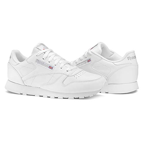 Reebok Classic Leather Zapatillas, Mujer, Blanco, 38 EU / 5 UK / 7.5 US