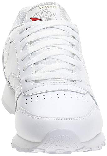 Reebok Classic Leather Zapatillas, Mujer, Blanco, 38 EU / 5 UK / 7.5 US