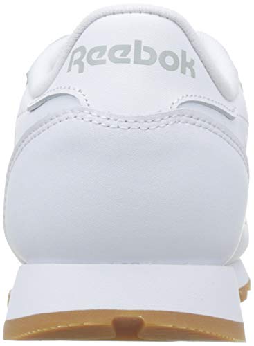 Reebok Classic Leather Zapatillas, Mujer, Blanco (Int-White / Gum), 39 EU