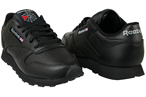 Reebok Classic Leather Zapatillas, Mujer, Negro (Int / Black), 40.5 EU Reebok Classic Leather Zapatillas, Mujer, Negro (Int / Black), 40.5 EU