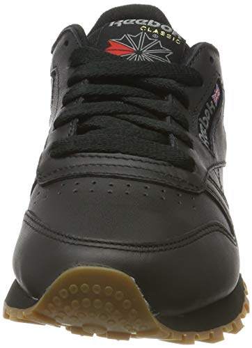 Reebok Classic Leather Zapatillas, Mujer, Negro (Int / Black / Gum), 40.5 EU Reebok Classic Leather Zapatillas, Mujer, Negro (Int / Black / Gum), 40.5 EU