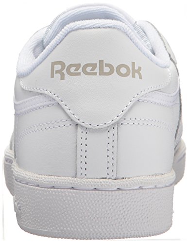 Reebok Club C 85, Zapatos para Senderismo Mujer, Blanco y Gris Claro, 42.5 EU Reebok Club C 85, Zapatos para Senderismo Mujer, Blanco y Gris Claro, 42.5 EU