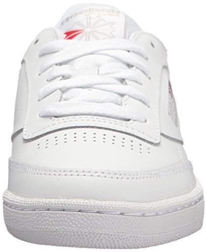 Reebok Club C 85, Zapatos para Senderismo Mujer, Blanco y Gris Claro, 42.5 EU Reebok Club C 85, Zapatos para Senderismo Mujer, Blanco y Gris Claro, 42.5 EU