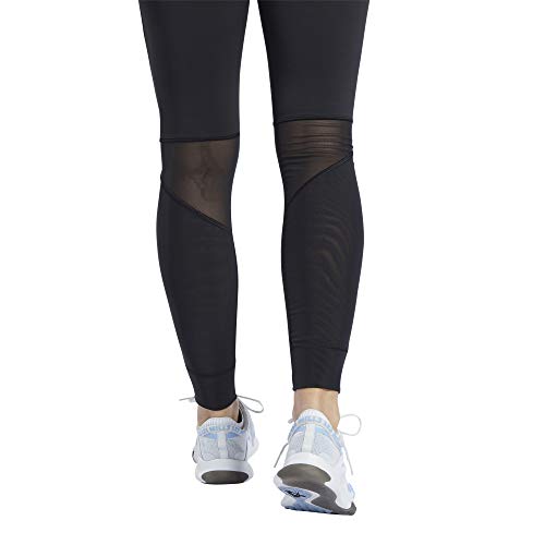 Reebok Crossfit Mesh Lux Tgh Mallas, Mujer, Negro (Black), L