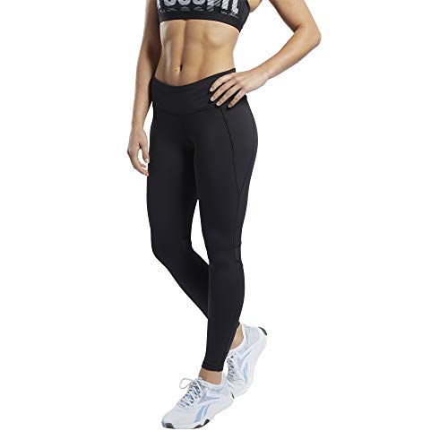 Reebok Crossfit Mesh Lux Tgh Mallas, Mujer, Negro (Black), L Reebok Crossfit Mesh Lux Tgh Mallas, Mujer, Negro (Black), L