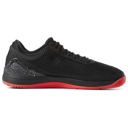 Reebok Crossfit Nano 8.0 Flexweave - Zapatillas de crossfit para hombre, Negro (Negro/Rojo Neón/Lima Neón/Blanco), 41 EU