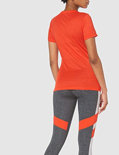 Reebok Fef Speedwick Camiseta, Mujer, Multicolor (carote), XS Reebok Fef Speedwick Camiseta, Mujer, Multicolor (carote), XS