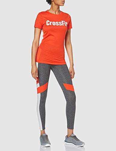 Reebok Fef Speedwick Camiseta, Mujer, Multicolor (carote), XS Reebok Fef Speedwick Camiseta, Mujer, Multicolor (carote), XS