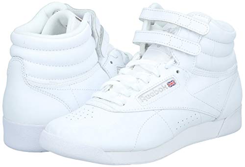 Reebok Free Style Hi, Zapatillas de Deporte Mujer, Blanco Weiß, 38.5 EU Reebok Free Style Hi, Zapatillas de Deporte Mujer, Blanco Weiß, 38.5 EU