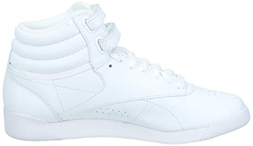 Reebok Free Style Hi, Zapatillas de Deporte Mujer, Blanco Weiß, 38.5 EU Reebok Free Style Hi, Zapatillas de Deporte Mujer, Blanco Weiß, 38.5 EU