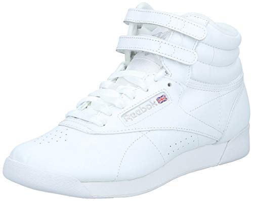 Reebok Free Style Hi, Zapatillas de Deporte Mujer, Blanco Weiß, 38.5 EU