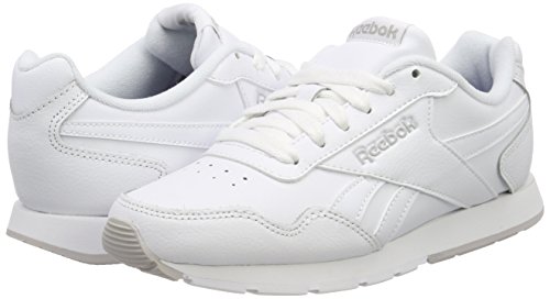 Reebok Glide, Sneaker Womens, White/Steel Royal, 36 EU