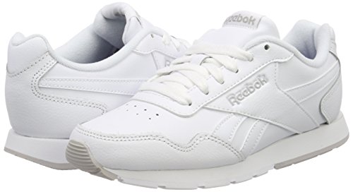 Reebok Glide, Zapatillas de Deporte para Mujer, White Steel Royal, 37 EU