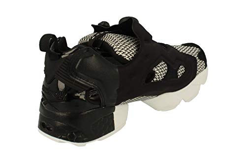 Reebok Instapump Fury OG BLK SCL Hombres Running (UK 4 US 5 EU 35, Black White BD5009)