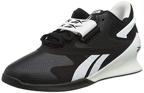 Reebok Legacy Lifter II, Zapatillas de Deporte Mujer, Negro/Blanco/PUGRY6, 39 EU