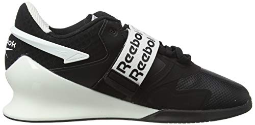Reebok Legacy Lifter II, Zapatillas de Deporte Mujer, Negro/Blanco/PUGRY6, 39 EU