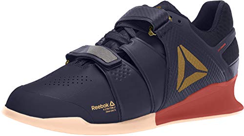 Reebok Legacy Lifter Shoe - Men's Weightlifting Heritage Navy/Rosette/Sun Glow