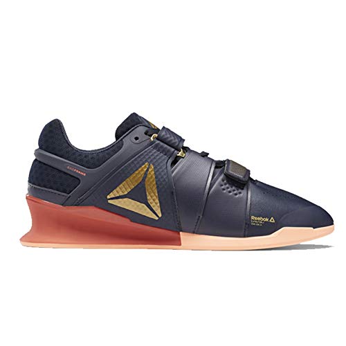 Reebok Legacy Lifter Shoe - Women's Weightlifting Heritage Navy/Rosette/Sun Glow