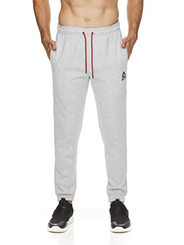 Reebok Men's Jogger Running Pants with Pockets - Athletic Workout Sweatpants Reebok Men's Jogger Running Pants with Pockets - Athletic Workout Sweatpants