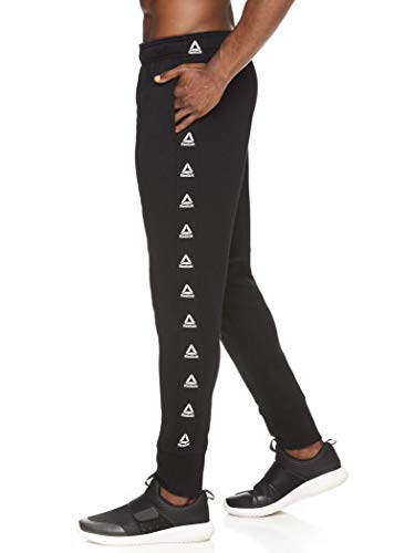 Reebok Men's Jogger Running Pants with Pockets - Athletic Workout Sweatpants Reebok Men's Jogger Running Pants with Pockets - Athletic Workout Sweatpants